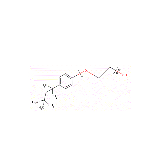 OCTYLPHENYLPOLYETHYLENE GLYCOL CAS 9002-93-1